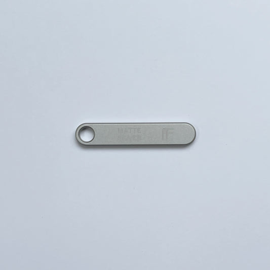 Bracket Sample, Matte Silver